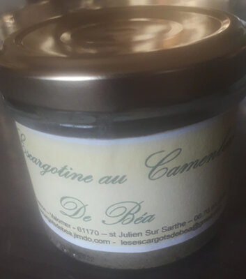 Escargotine au camembert verrine