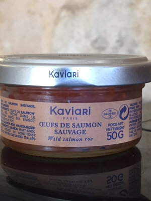 Oeufs de saumon sauvage 50g