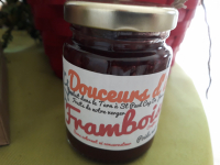 Confiture de framboises