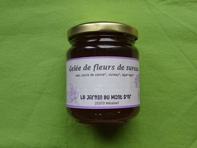 Gelée de fleurs de sureau