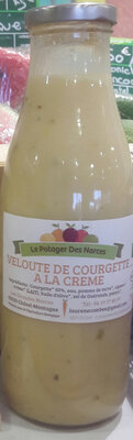 Velouté de courgette à la crème