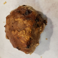 Pain de seigle aux raisins