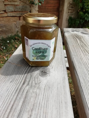 Confiture de tomate verte-vanille