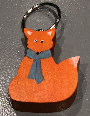 Porte-clés renard