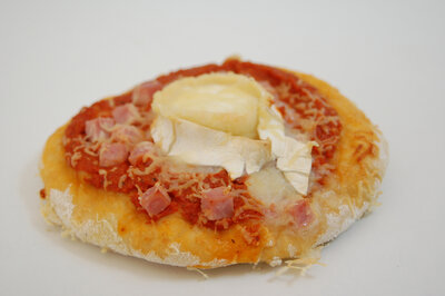 Pizza chorizo chévre gruyère par lot de 2