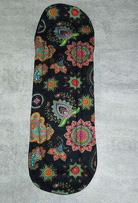 Serviette hygenique  lavable fleur
