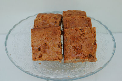 Brownie chocolat praliné noisettes par 2