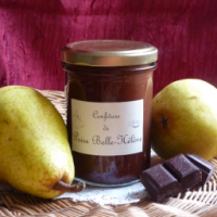 Confiture de prestige : poire belle-hélène