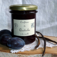 Confiture de quetsche à la vanille