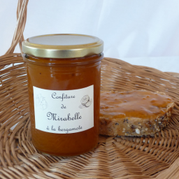 Confiture mirabelle à la bergamote