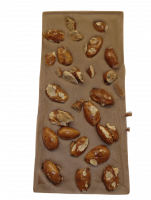 Chocolat au lait 38% amandes torréf