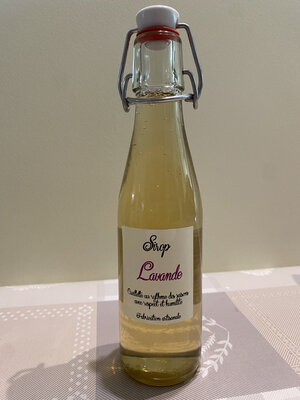 Sirop de lavande