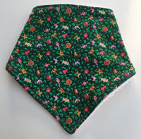 Bandana motif noel vert