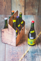 Panier de 6 bouteilles 75cl.