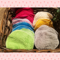 Lingettes rondes lavables