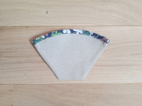 Filtre à café en lin bio - trèfles