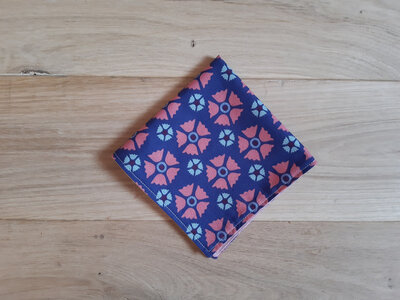 Serviette de table - fleurs d'hiver/rose