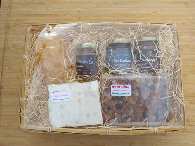 Coffret cadeaux miel