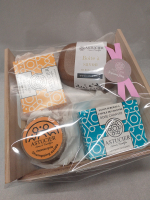 Coffret  boite à savon en bois liqu