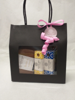 Boite à savon en bois liquide et 2 