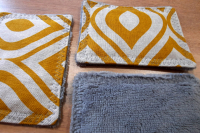 Eponge lavable microfibre 'graphique