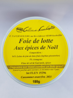 Foie de lotte aux épices de noël