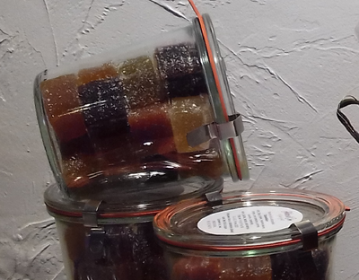 Pâtes de fruits  en bonbonnière