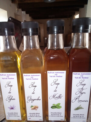 Sirop de  safran