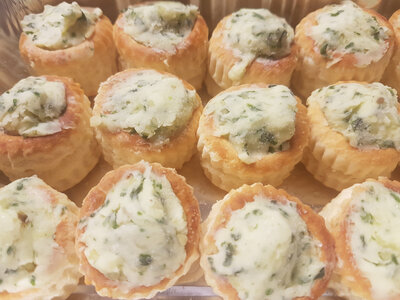 Escargots en feuilleté farcis à la bourguig