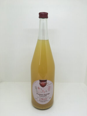 Jus de pomme orange cannelle 1l