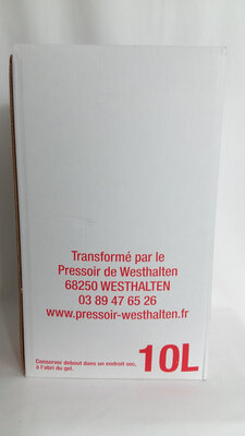 Bag in box 10 l pomme