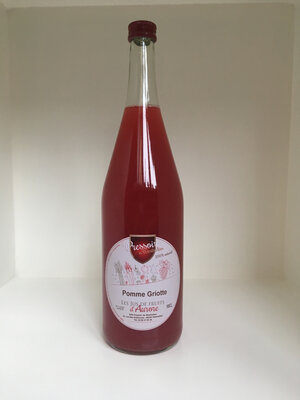 Jus de pomme griotte 1l
