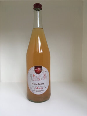Jus de pomme menthe 1l
