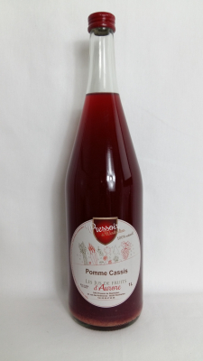 Jus de pomme cassis 1l