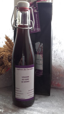 Vinaigre de cidre à la mûres