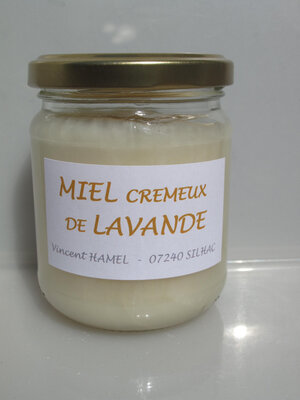 Miel de lavande crémeux