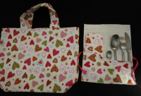 Ensemble repas coeur