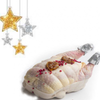 *noel* poularde farcie forestière