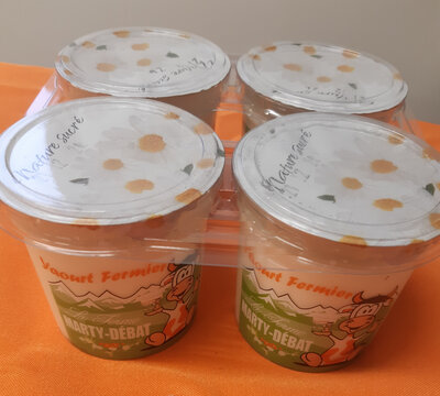 Yaourt nature sucré