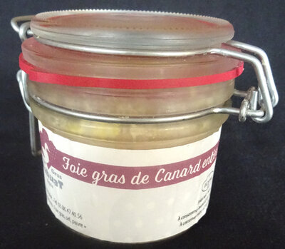 Foie gras de canard entier verrine 1