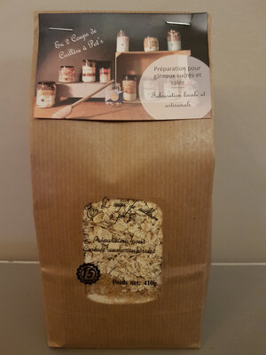 Sachet cookies cranberries - prepa.