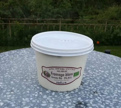Fromage blanc nature pot 500 gr