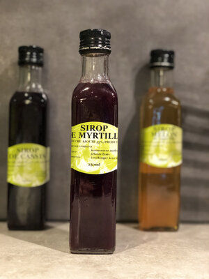 Sirop de myrtille
