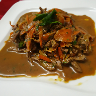 Wok thai charolais
