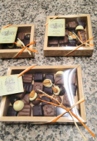 Assortiment de pralinés et de ganache
