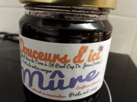 Confiture de mures -sureau