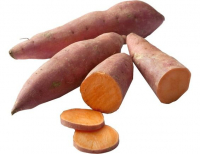 Patates douces oranges