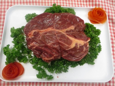 Pot au feu : jarret avec os