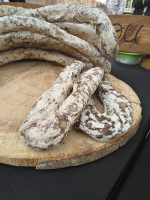 Saucisse sèche de foie porc pur