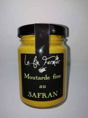 Moutarde fine au safran